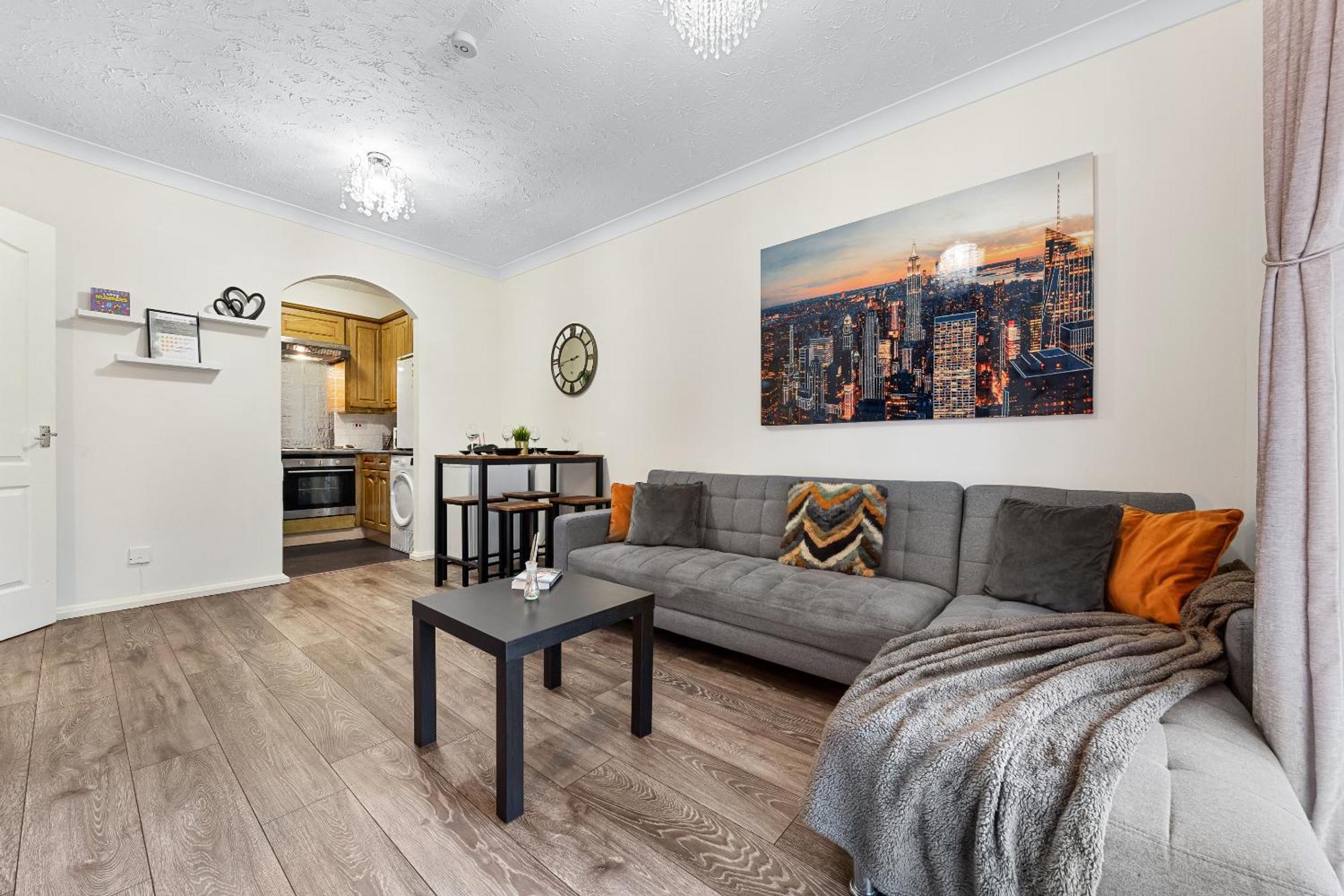 Elegant & Cozy Fbs Downtown Flat Daire Londra Dış mekan fotoğraf