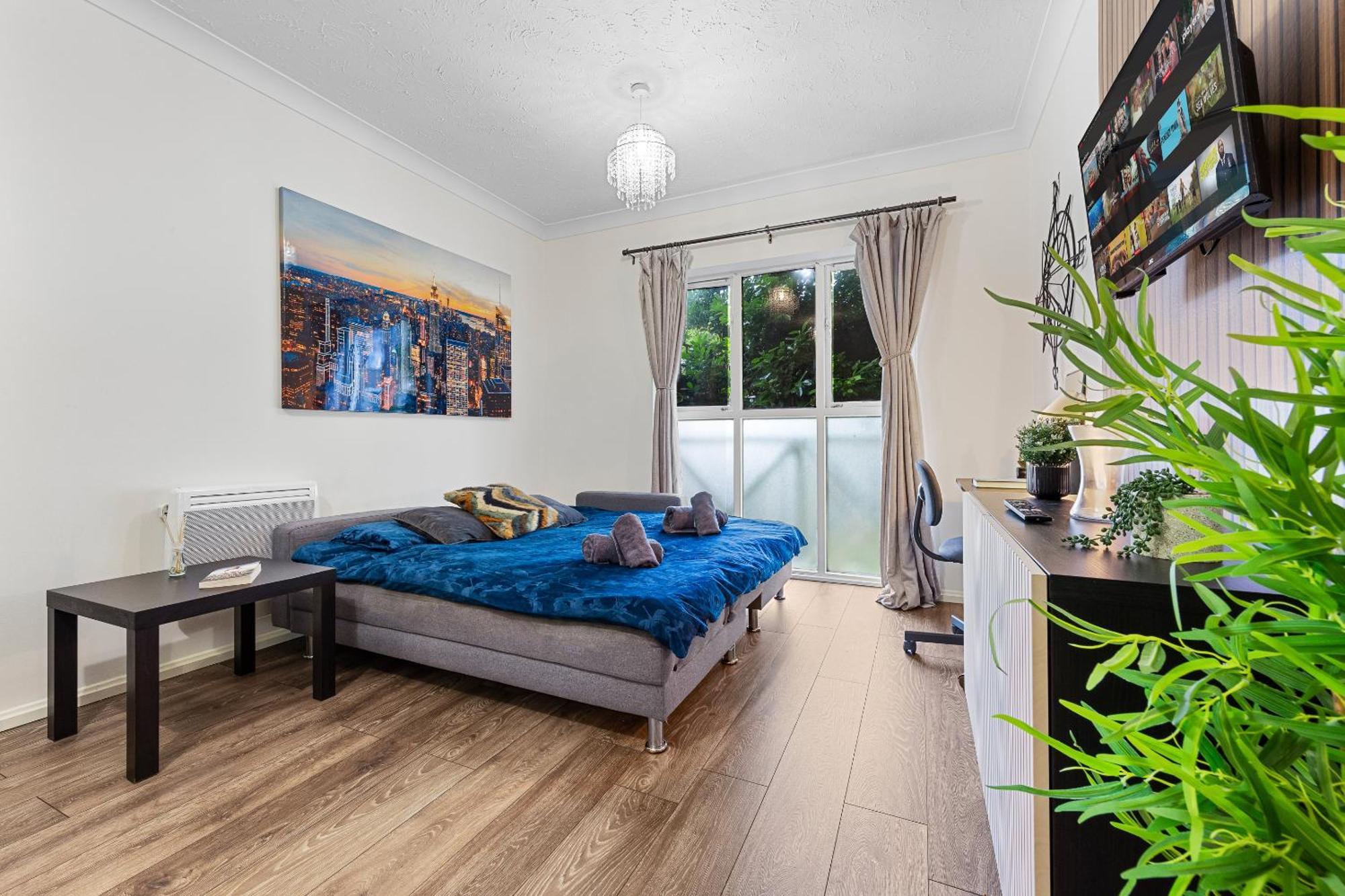 Elegant & Cozy Fbs Downtown Flat Daire Londra Oda fotoğraf